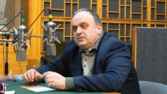 Андрей Дреников във Второ студио на БНР.
