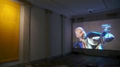 Недко Солаков, „Рицари (и други мечти)”, 2010-2012, инсталация (детайл), dOCUMENTA 13, Музей на братя Грим, Касел, Германия.