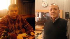 Димитър Гачев (вляво) и Румен Ралчев