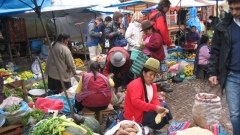 Пазарът на Писак в Перу.