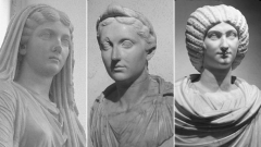 Ливия Друзила, Юлия, дъщерята на Октавиан Август, и Юлия Домна (отляво надясно)