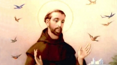 Св. Франциск проповядва на птиците