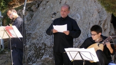 Първи фестивал Stravaganza (Каварна, 2007 г.). Бароково трио в състав: Димитър Маринкев (барокова флейта), Йосиф Герджиков (вокал) и Явор Генов (лютня) (от ляво на дясно)