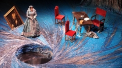 Сцена от италианска постановка на операта „Мария ди Роан” през 2011 г.