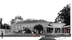 Проект на павилиона Utopia Box - автор арх. Силвия Айтова.