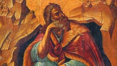 Святой пророк Илия (фрагмент иконы)