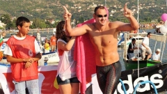 Petır Stoyçev, Ohri Yüzme maratonunu 9. defa kazandı.