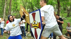 Бой с мечове при Вратцата, като част от  Програмата за патриотично възпитание на Общината